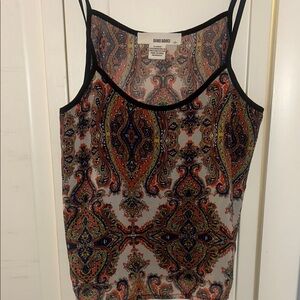Sans Souci Women's Paisley Tank Top - Multicolor